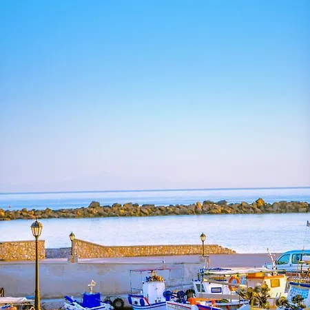 Дом отдыха 2 Bedrooms House With Sea View Furnished Terrace And Wifi At Monolithos